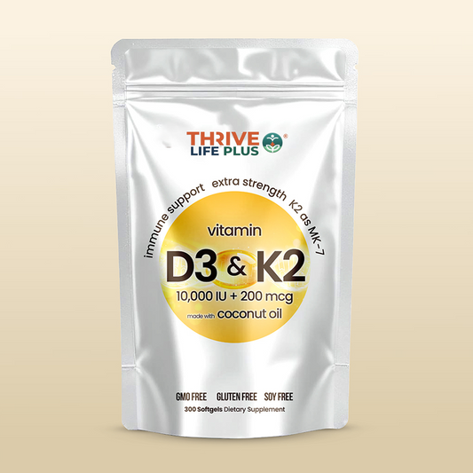 Vitamin D3 K2 Supplement Softgels